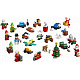 LEGO® City Коледен календар 2026 г. Работилницата на Дядо Коледа, играчка 60510