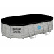 Стойка за басейн Bestway 488x305x107 11in1 камък 56946