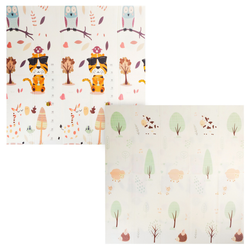 Aga4Kids Детска сгъваема пяна подложка 200x180 см DS3009