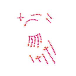 Aga4Kids Самозалепващи се камъчета DS8113AP