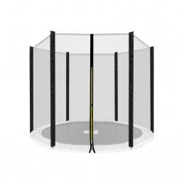 Aga Защитна мрежа 180 см за 6 полюса Черна мрежа / Черно