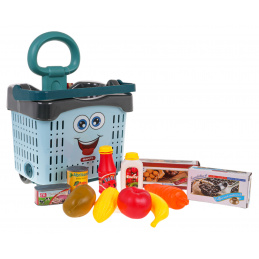 Пазарска количка + аксесоари Синя