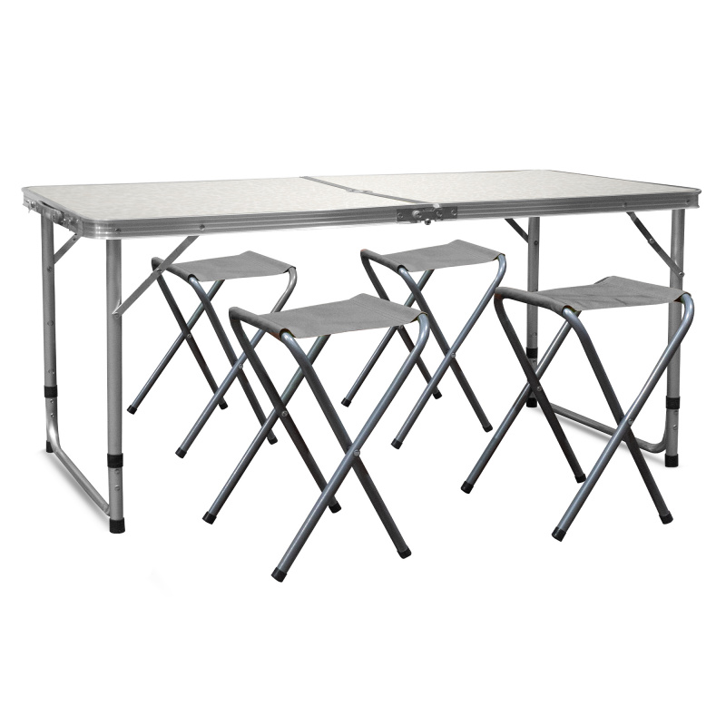 Комплект за сгъване Aga Camping White