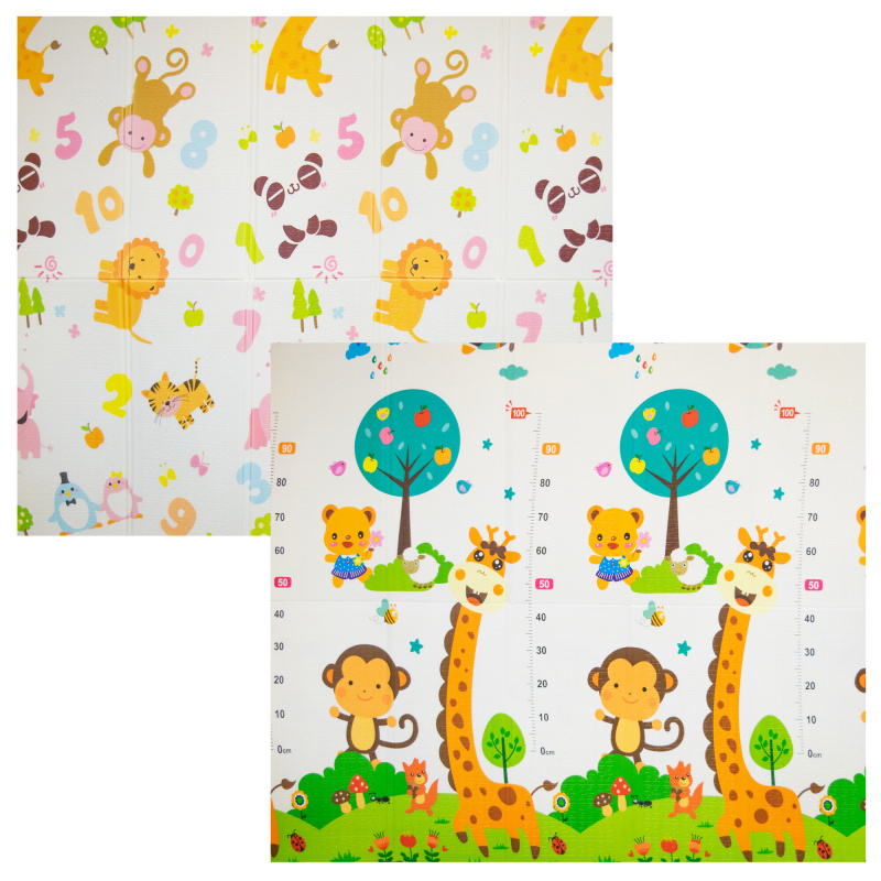 Aga4Kids Детска сгъваема пяна подложка 200x180 см DS3015