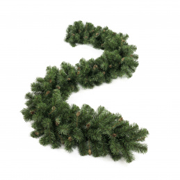 Коледен гирлянд Aga 270 см с борови шишарки