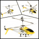 Syma RC хеликоптер SYMA S107H 2.4GHz RTF жълт