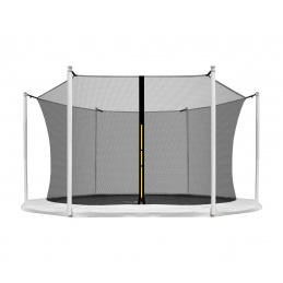 Aga Вътрешна защитна мрежа 366 см за 6 стълба Черна