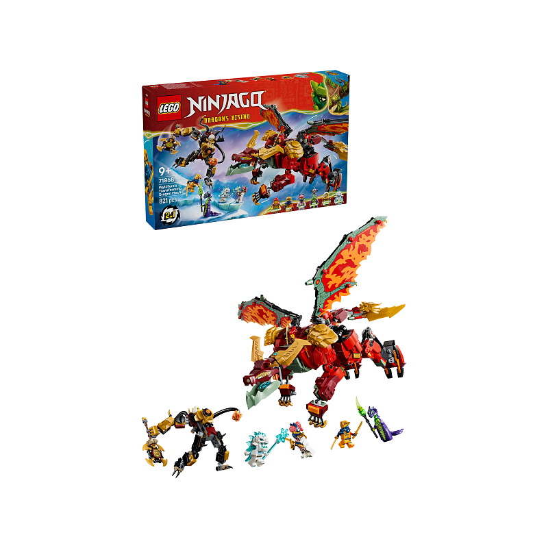 LEGO® NINJAGO® 71868 Wyldfyre a transformační dračí oblek
