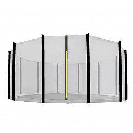 Aga Защитна мрежа 500 см за 12 пръчки Черна мрежа / Черна