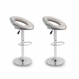 Aga 2x Бар стол MR2043 Сив