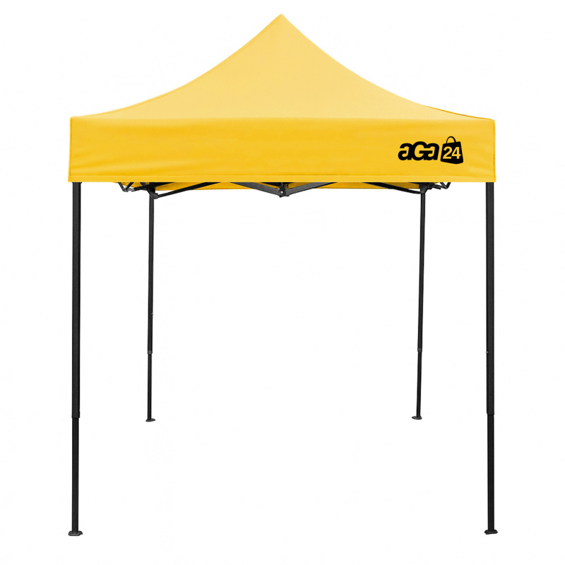 Aga Продаващ щанд без страници 2x2 м Жълт