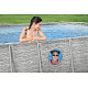 BESTWAY Power Steel Swim Vista басейн с прозорец 427x250x100 14x8FT 7in1