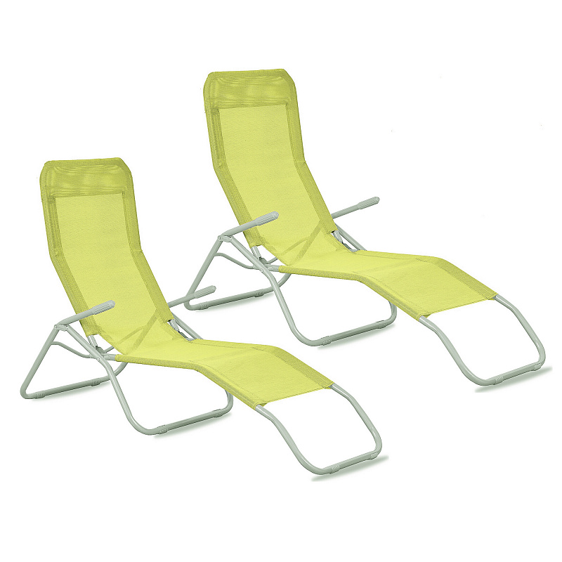 Aga 2x Градински шезлонг SIESTA Green