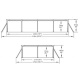 Bestway Steel Pro 4,00 x 2,11 x 0,81 m 56424 + Касетъчна филтрация