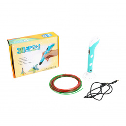 3D писалка Aga с LCD дисплей Синя