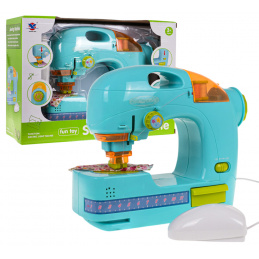 Шевна машина синя + аксесоари