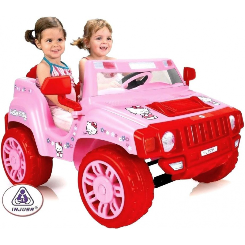Injusa Електрическа количка TWO EVASION HELLO KITTY 12V 2DZ238 - II. КАЧЕСТВО