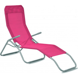 Aga Градински шезлонг SIESTA Pink