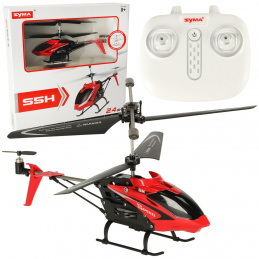 Сима RC хеликоптер SYMA S5H 2.4GHz RTF червен