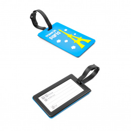 Aga Етикет за багаж Син