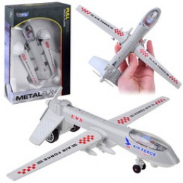 Метален DRON военен боен звук ZA4327 SZ