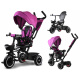 Детска количка за три колела Tiny Bike 3в1 с навес SP0650 Violet