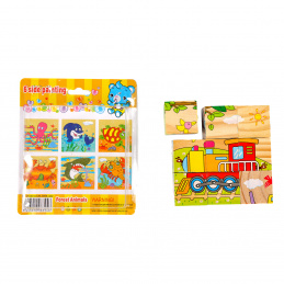 Дървени блокчета Aga превозни средства