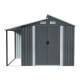 Aga Градинска къща 173x300x222 см Тъмно сив