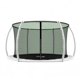 Aga Вътрешна защитна мрежа 430 см за 6 стълба Тъмно зелена (кръг)