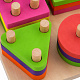 Aga4Kids Моторна играчка за поставяне на форми