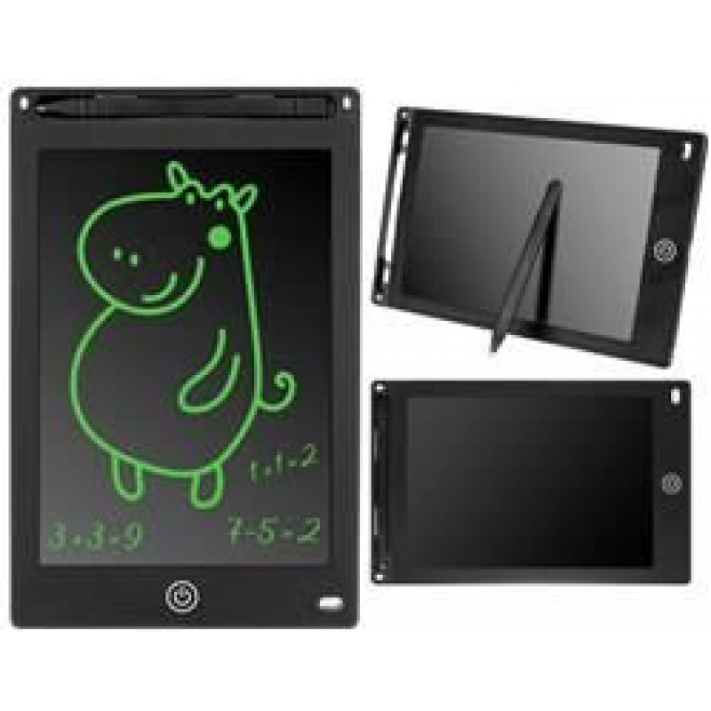 Цифрова LCD таблица 8.5 инча за рисуване и писане Черно ISO 8965