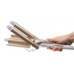 Керамична тройна крушка, 45 W, бяло-бежова ISO 14186