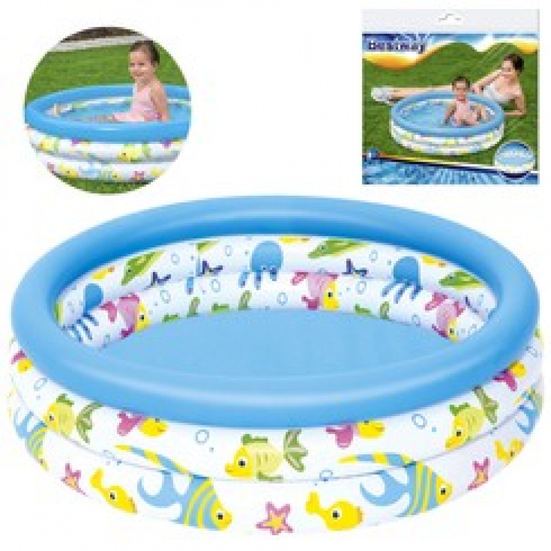 Bestway Надуваем детски басейн 102cm 51008