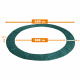 Покривало за пружини на батут Aga 430 cm тъмнозелено