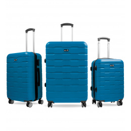 Комплект куфарчета за пътуване на Aga MR4658 Dark Turquoise