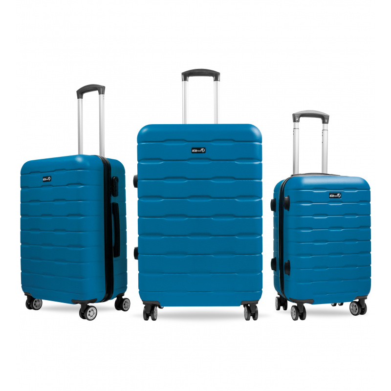 Комплект куфарчета за пътуване на Aga MR4658 Dark Turquoise