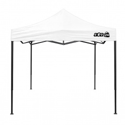Aga Prodejní stánek bez bočnic 3×3 m Bílý