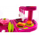 Aga4Kids Пластмасова кухня KITCHEN 008-82 Pink