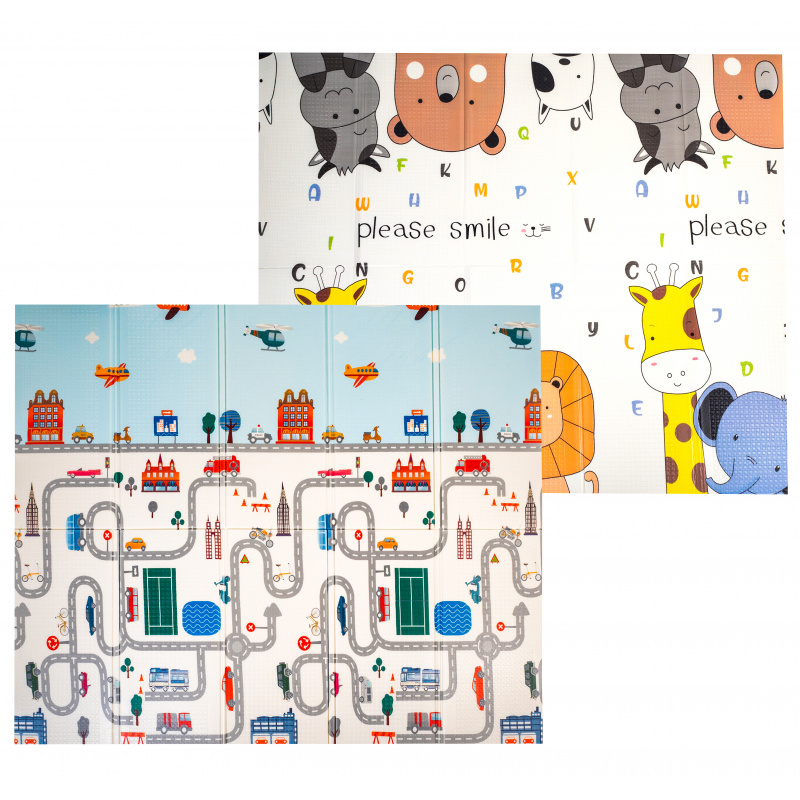 Aga4Kids Сгъваема постелка от пяна за деца 200x180 cm MR132