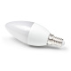 LED крушка C37 - E14 - 3W - 250 lm - топло бяла