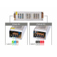 Захранване за LED 15A 180W 12V DC лист SLIM