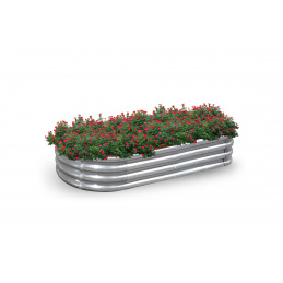 Повдигнато легло Aga 120x60x29 cm поцинкована стомана