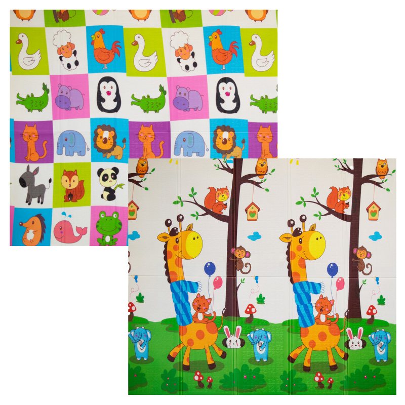 Aga4Kids Детска сгъваема пяна подложка 200x180 см DS3017
