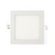 Квадратен LED панел за вграждане - 12 W - неутрално бял