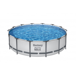 Стомана Pro MAX 427x107 Grey 14FT BESTWAY 5in1 Rack Басейн + аксесоари