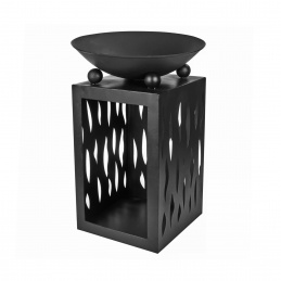 Linder Exclusiv Преносимо огнище 45 см с резервоар за дърва