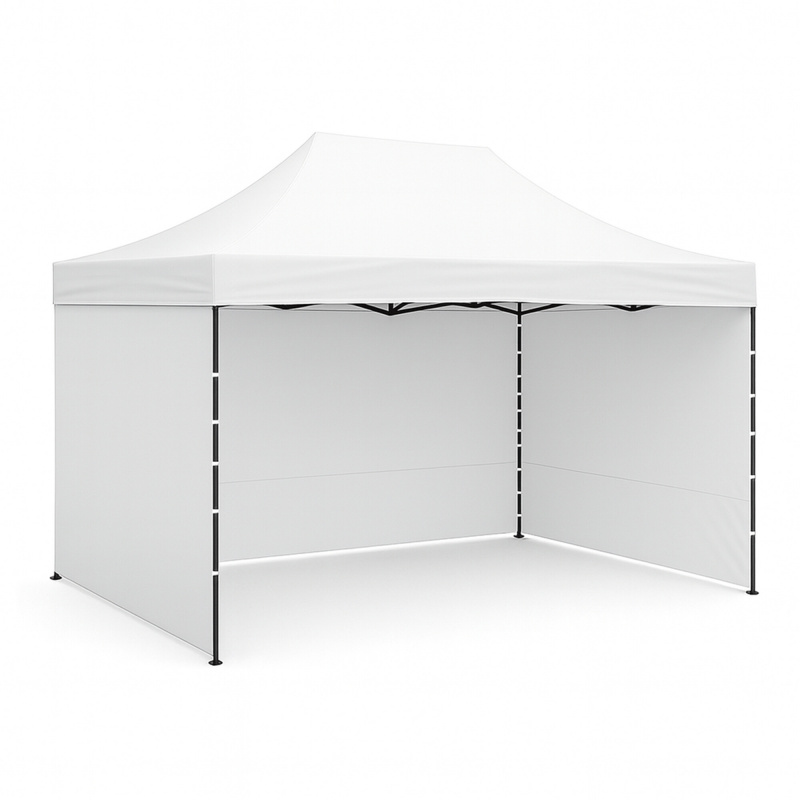 Aga Ножичен щанд 3x4,5m Бял
