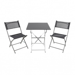 Linder Exclusiv Градински комплект BISTRO SET Сив