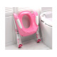 Основа за тоалетна седалка Steps pink ZA4349