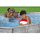 BESTWAY Power Steel Swim Vista басейн с прозорец 427x250x100 14x8FT 7in1
